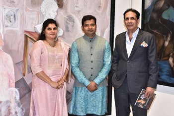 THE WANDERING SHADOW An Exhibition Of Paintings By Contemporary Artist Milind Limbekar In Jehangi