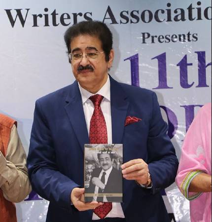 Grand Release Of “Anantata Ki Rah Par” — A Powerful Biography On Dr. Sandeep Marwah Unveiled At 11th Global Literary Festival Noida