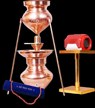 The “Mukti Yantra” For Drinking Water Purification By The Vedic World Created By Pandit Rajkumar Sharma For Healthy And Energized Water