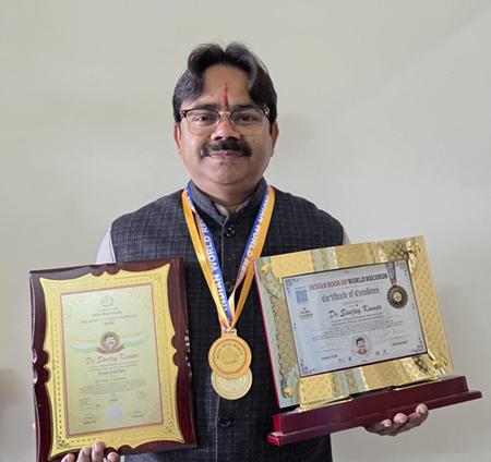 Dr. Sanjay Kumar Honoured With Bharat Gaurav Samman For Outstanding Contribution To Sports And Society