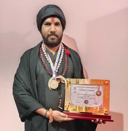 Omkar Nath Ji Honored With “Bharat Gaurav Samman” For His Spiritual Excellence, Art, And Dedication