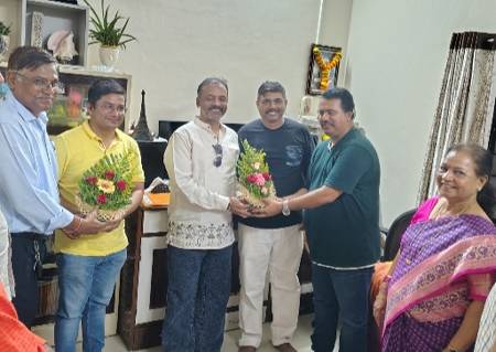 SATISH SAMUDRE Elected President By Mumbai Kalal Samaj Unanimously By New Executive Committee.